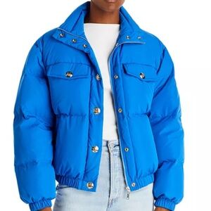 Anine bing blue Landon puffer jacket